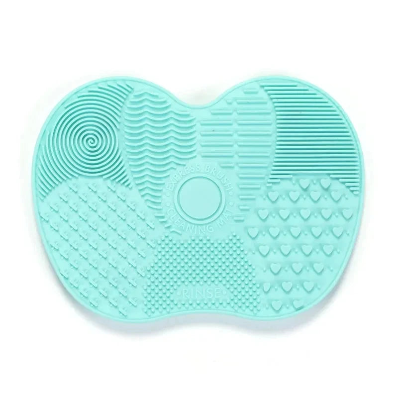 Silicone Makeup Brush Cleaner – Foldable Scrubber & Washing Mat