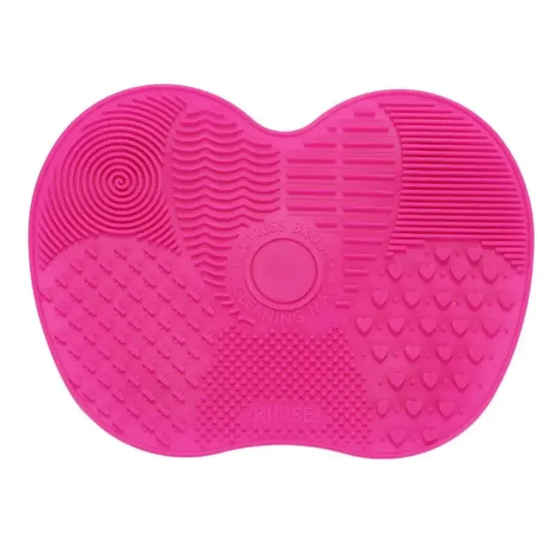 Silicone Makeup Brush Cleaner – Foldable Scrubber & Washing Mat