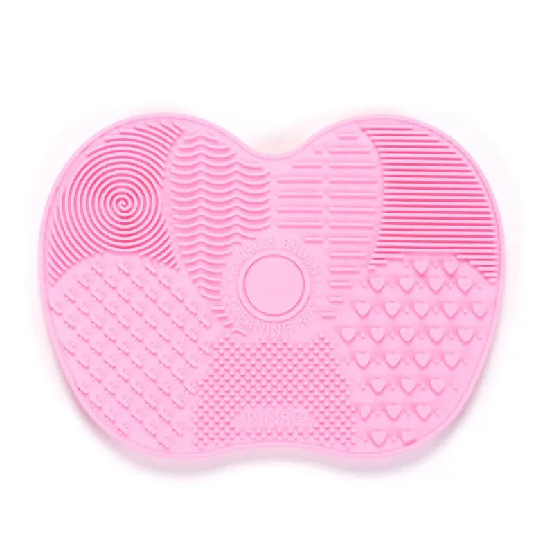 Silicone Makeup Brush Cleaner – Foldable Scrubber & Washing Mat