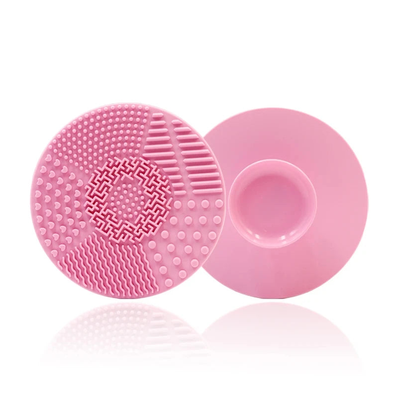 Silicone Makeup Brush Cleaner – Foldable Scrubber & Washing Mat